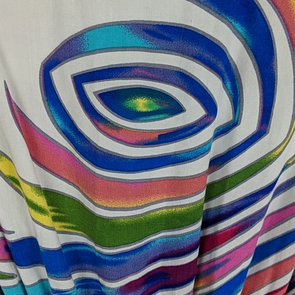 Colorful Flowy Dress - Picture 4 of 12